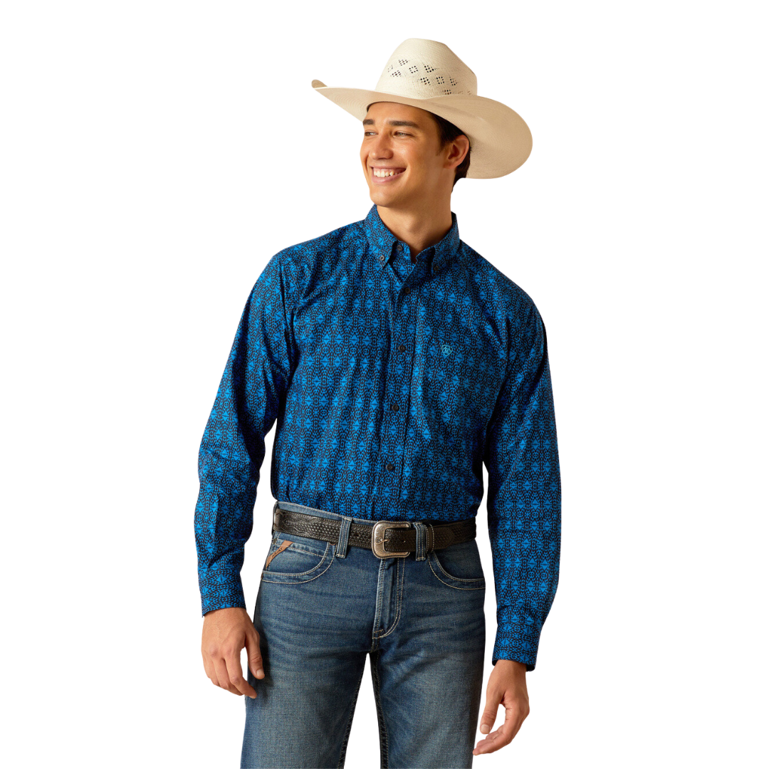 Ariat Men's Pascual Directoire Blue Shirt