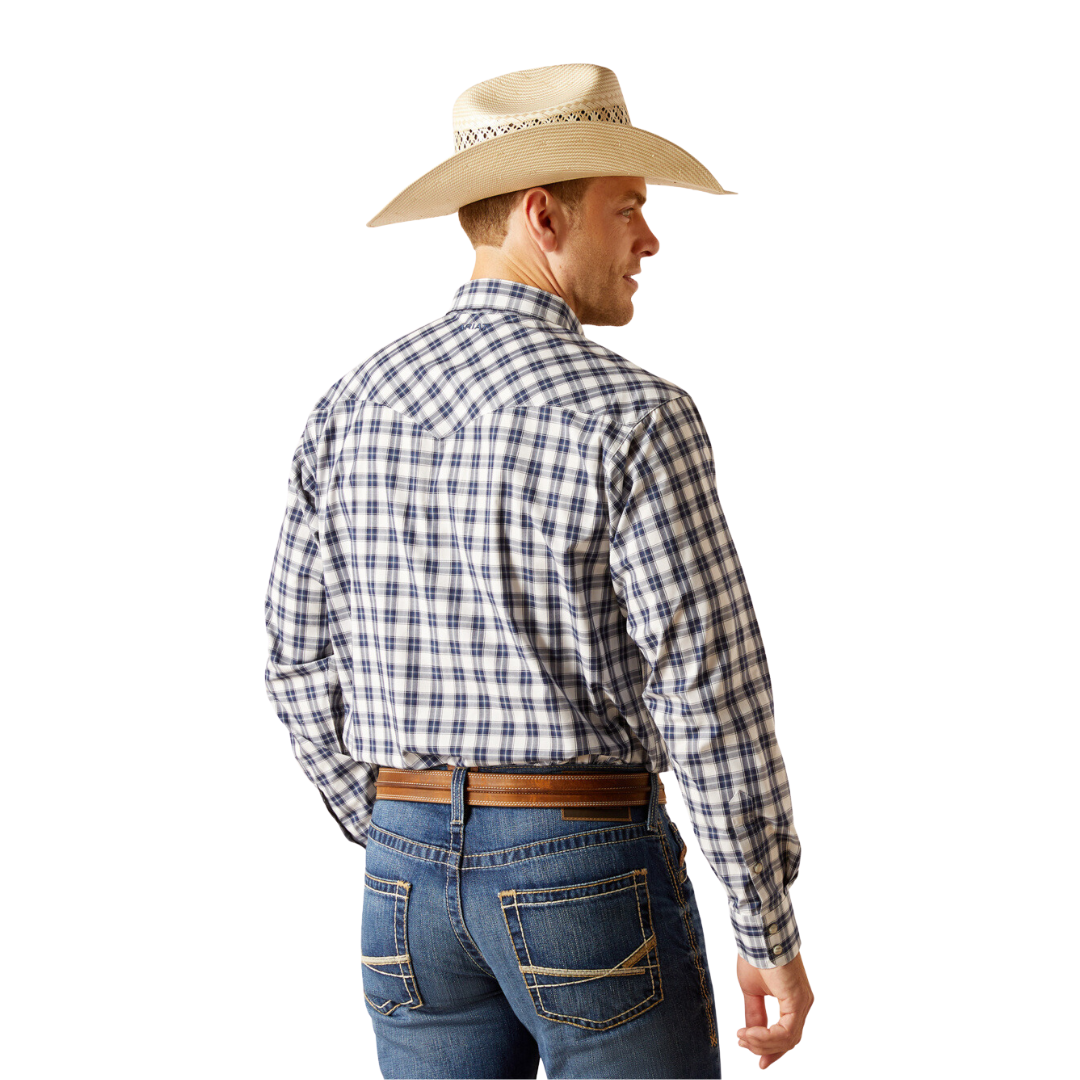 Ariat Men's Ezra Snap Grey Shirt
