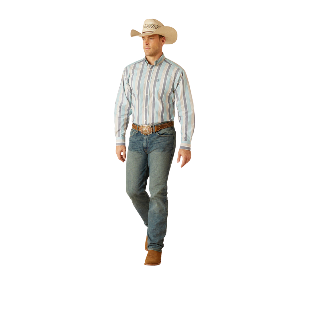 Ariat Men's Pro Elliot Blue Shirt