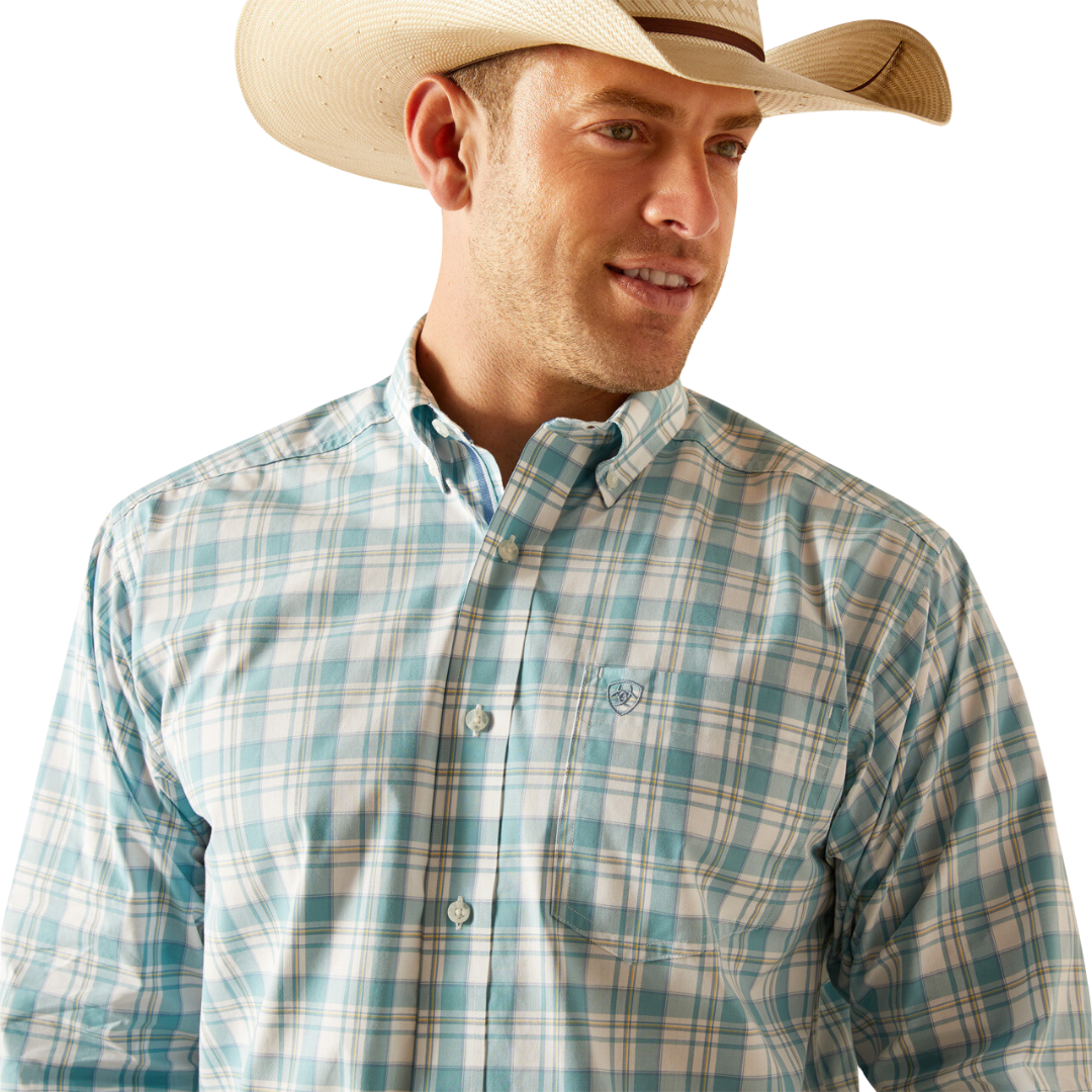 Ariat Men's Pro Edward Dark Blue Shirt