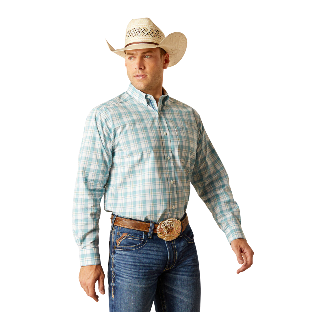 Ariat Men's Pro Edward Dark Blue Shirt