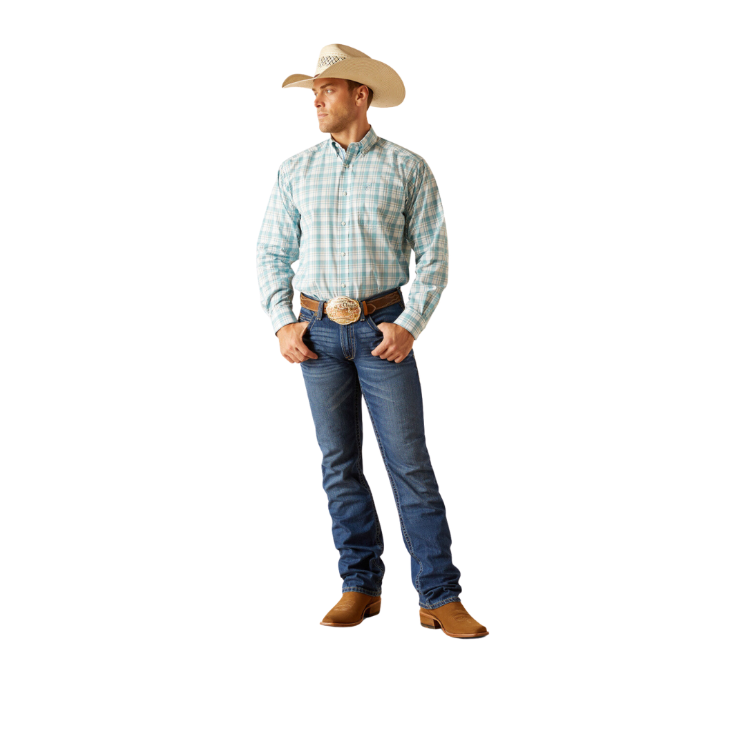 Ariat Men's Pro Edward Dark Blue Shirt