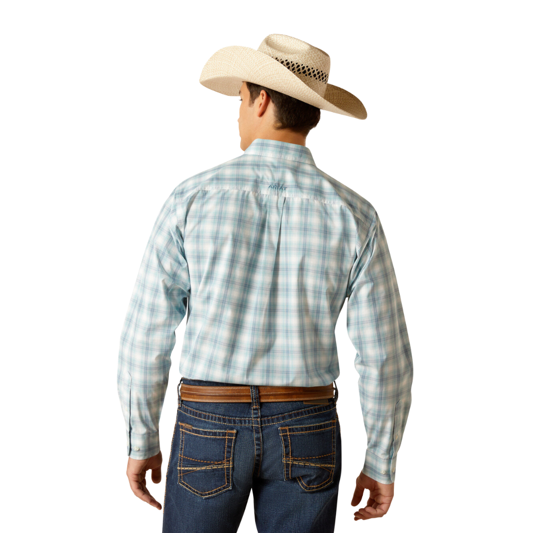 Ariat Men's Pro Elan Blue Shirt