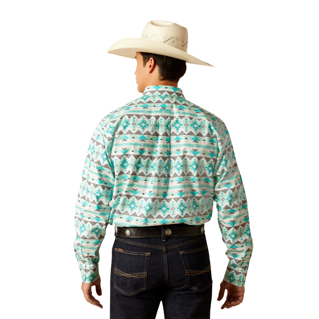 Ariat Men's Jacey Turquoise Shirt