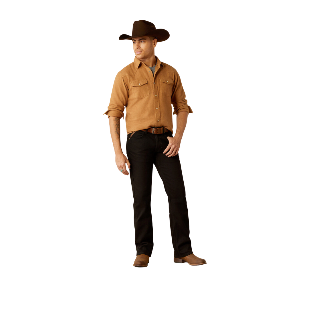 Ariat Men's Hyde Retro Pale Khaki Shirt