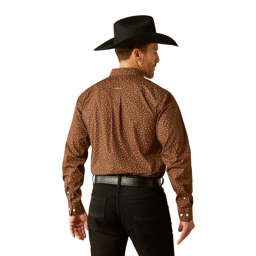 Ariat Men's Farley Brown Shirt
