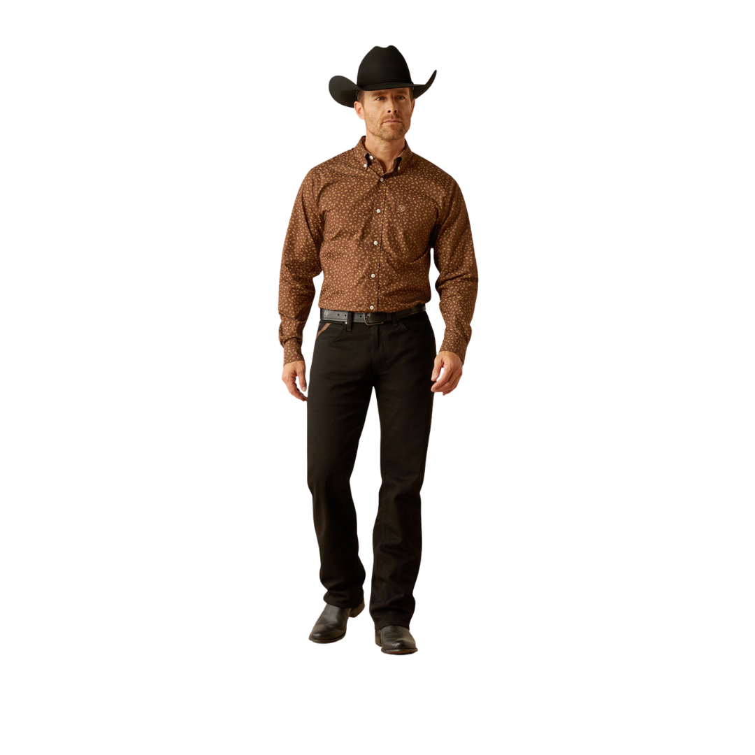 Ariat Men's Farley Brown Shirt