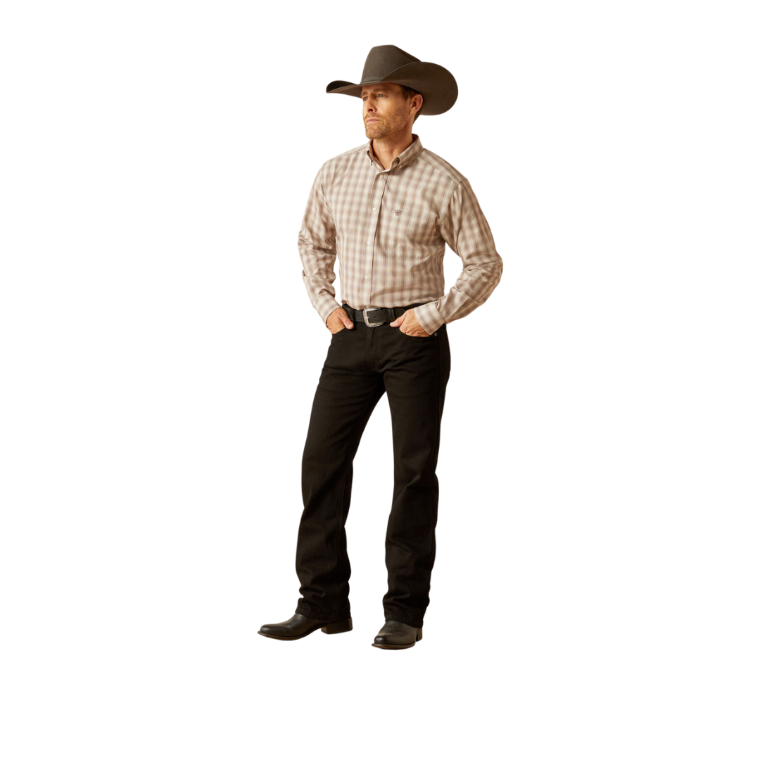 Ariat Men's Flemming Brown Shirt