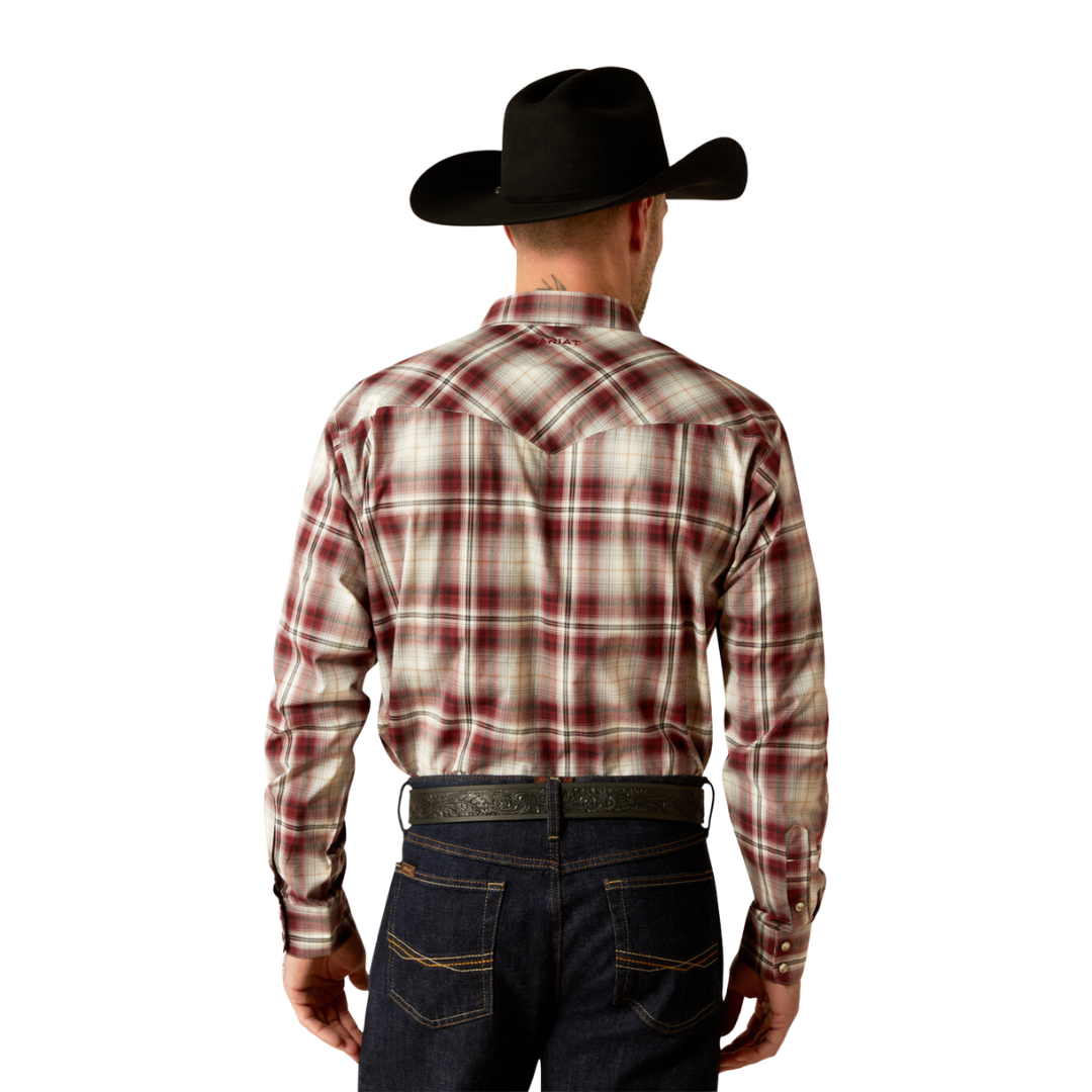 Ariat Men's Pro Walt Snap Red Shirt