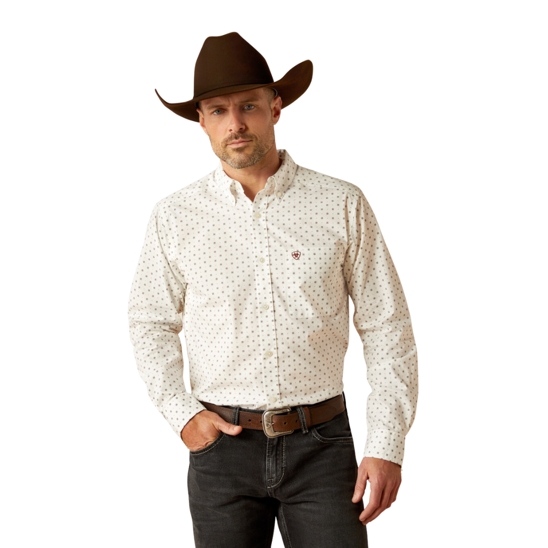 Ariat Men's Pembroke White Shirt