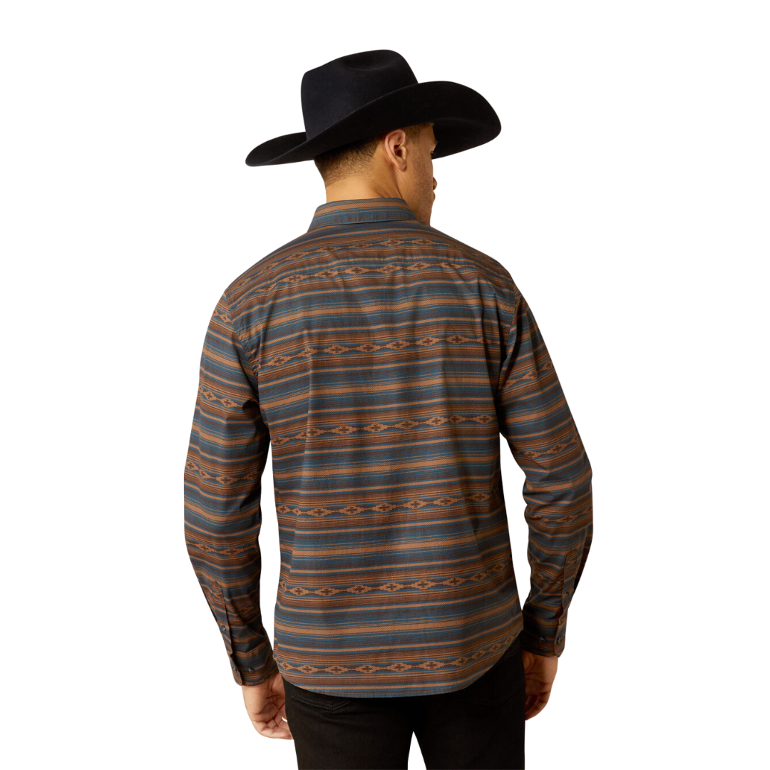 Ariat Men's Mayor Turquoise Shirt