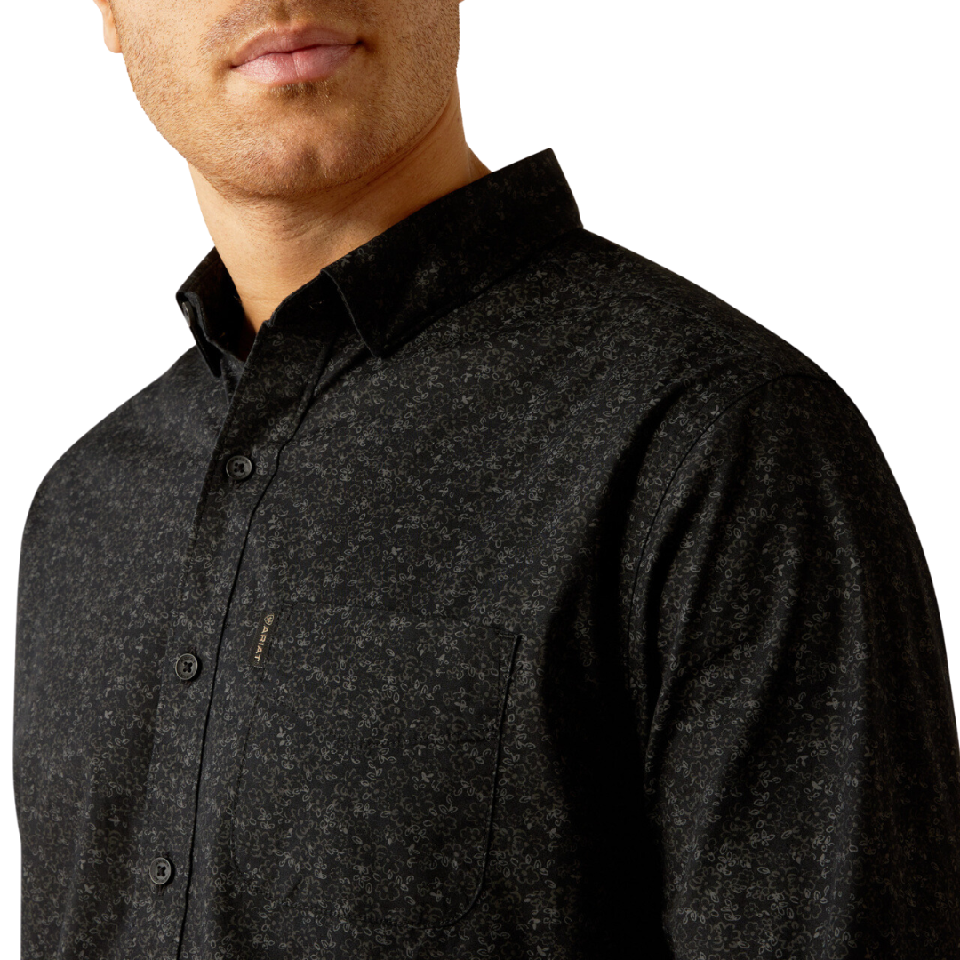 Ariat Men's Marcel Maritime Navy Shirt