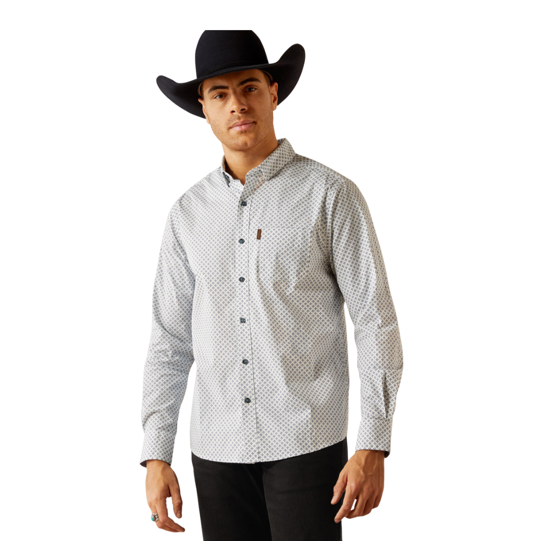 Ariat Men's Maxwell Blue Shirt