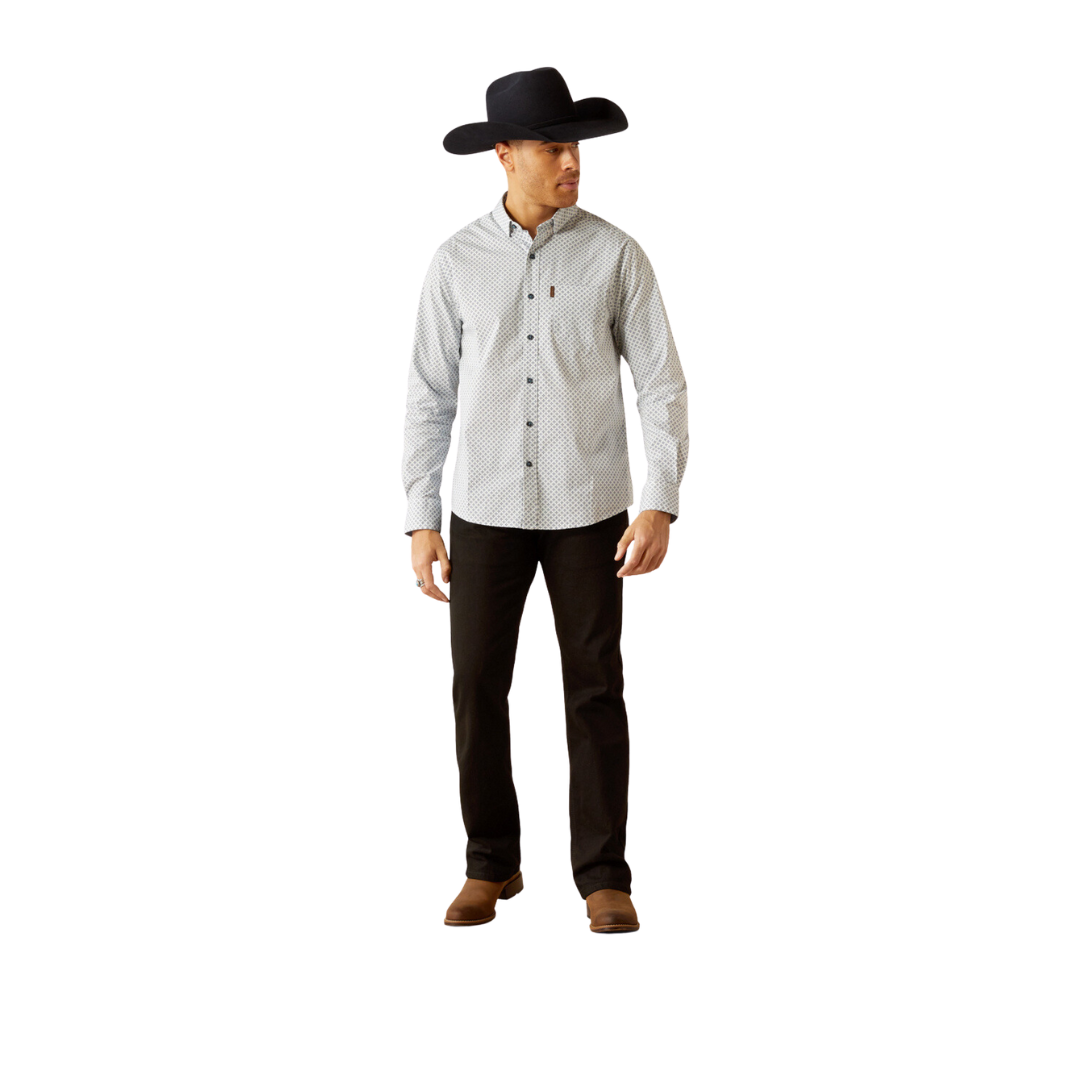 Ariat Men's Maxwell Blue Shirt