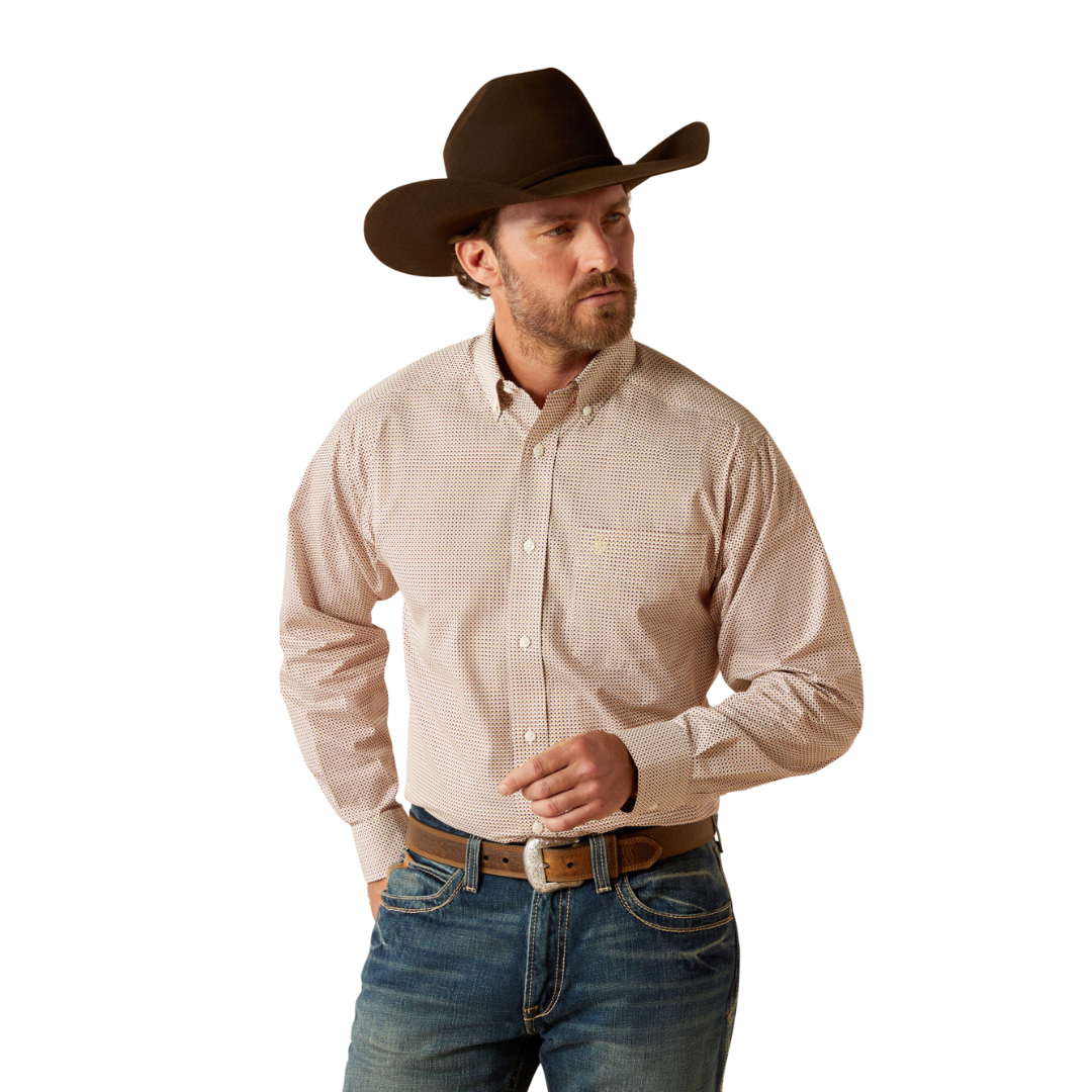 Ariat Men's Ike White Shirt