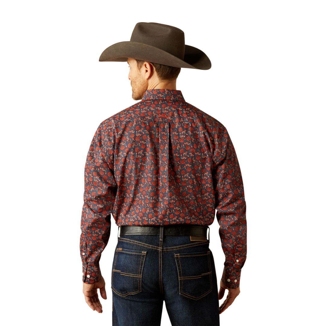 Ariat Men's Iman Navy Shirt