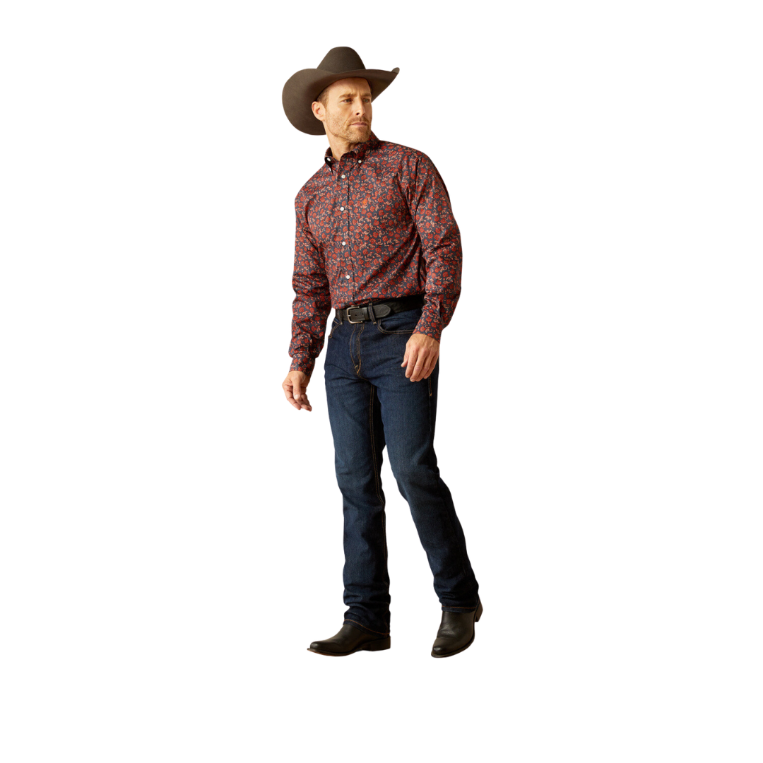 Ariat Men's Iman Navy Shirt