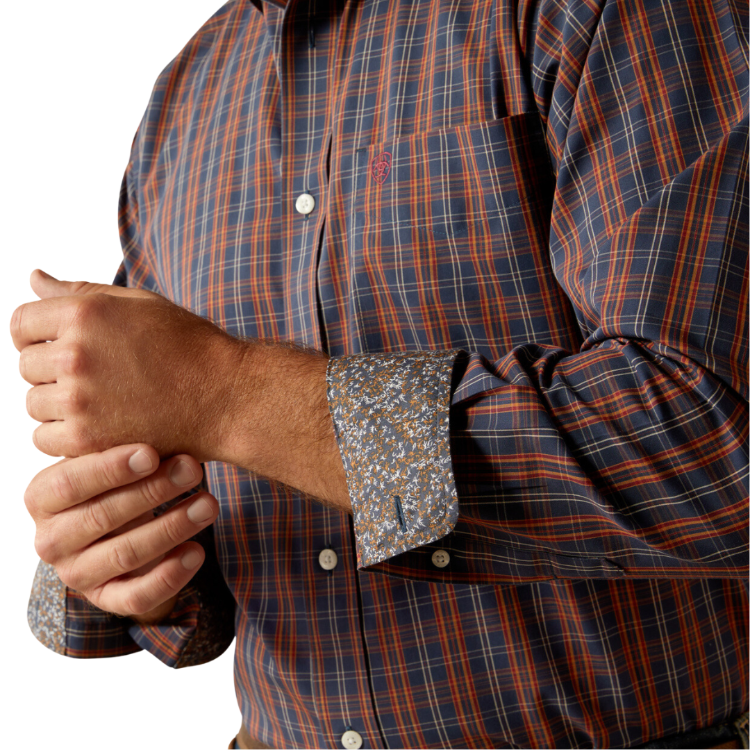 Ariat Men's Iker Navy Shirt