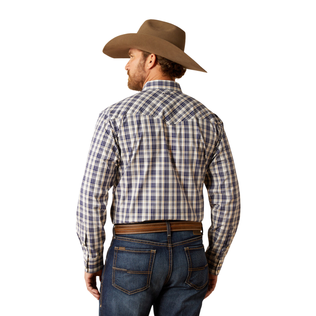 Ariat Men's Pro Caine Navy Shirt