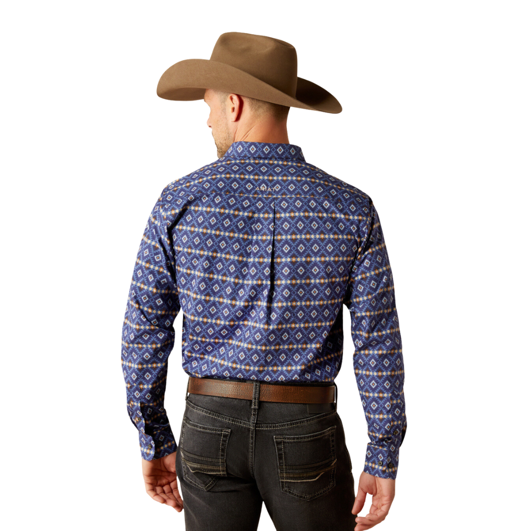 Ariat Men's Connor Navy Shirt