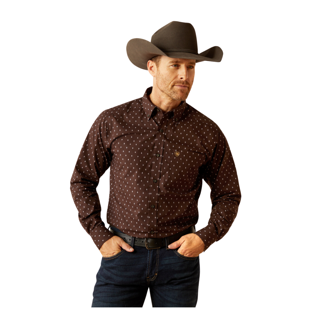 Ariat Men's Chance Brown Shirt