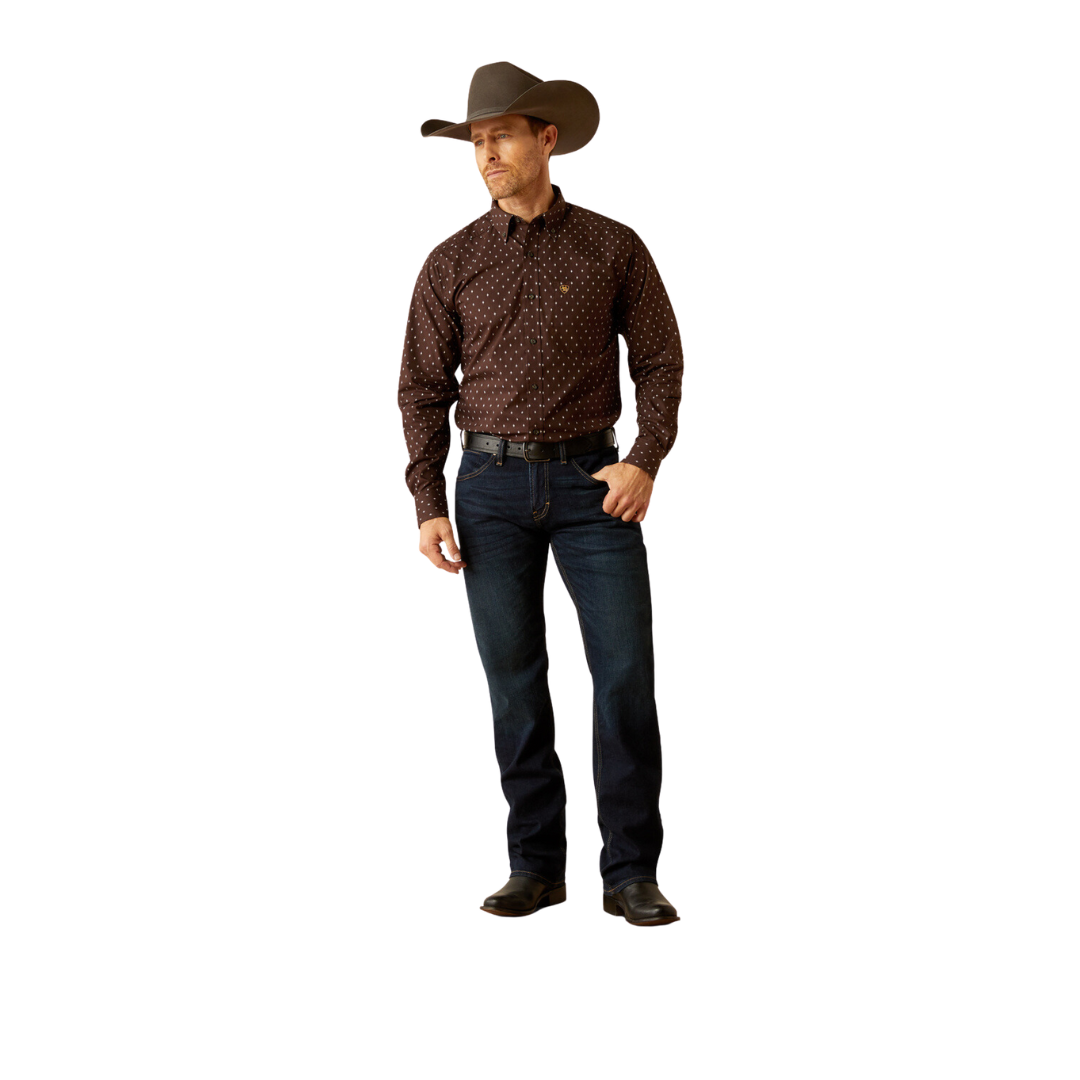 Ariat Men's Chance Brown Shirt