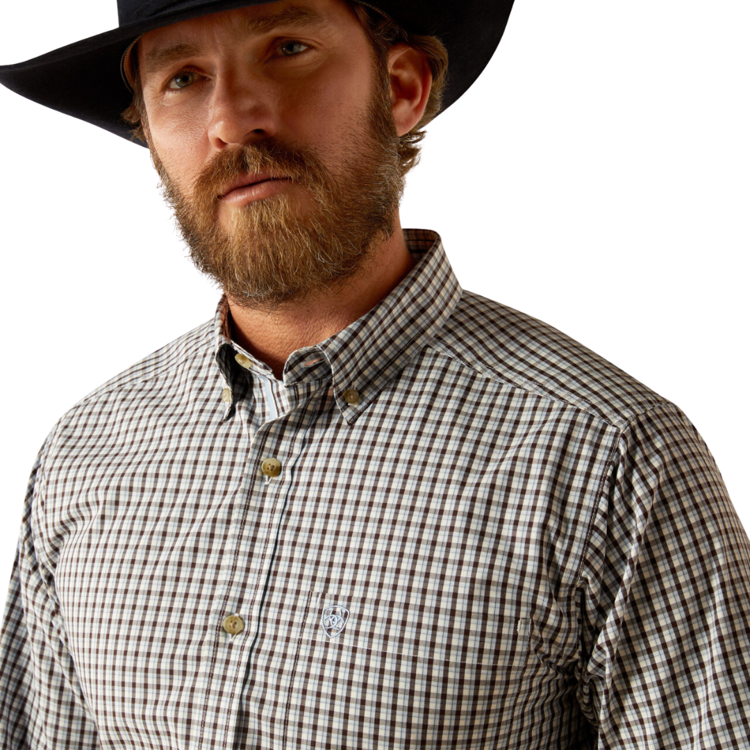 Ariat Men's Pro Creek Light Blue Shirt