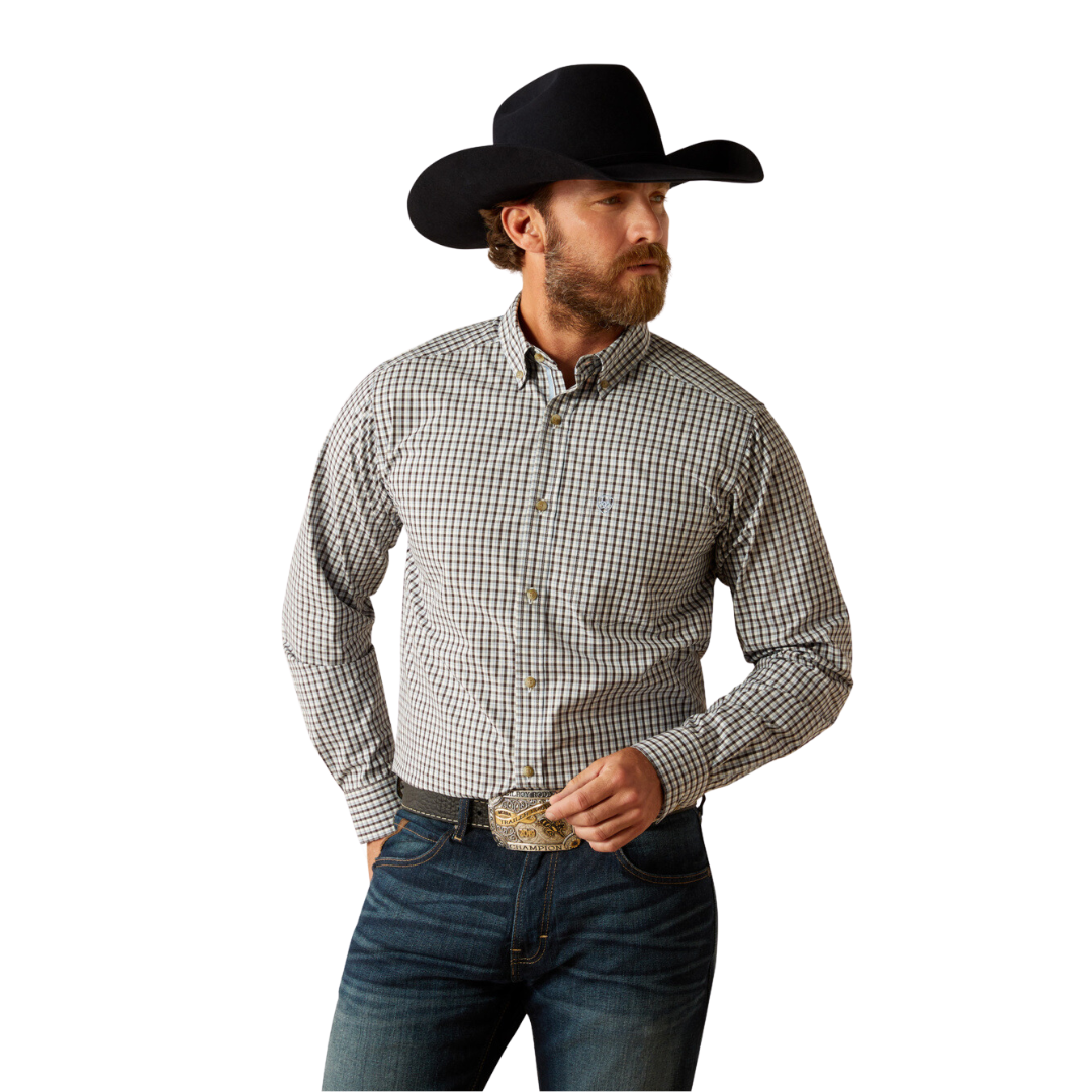 Ariat Men's Pro Creek Light Blue Shirt