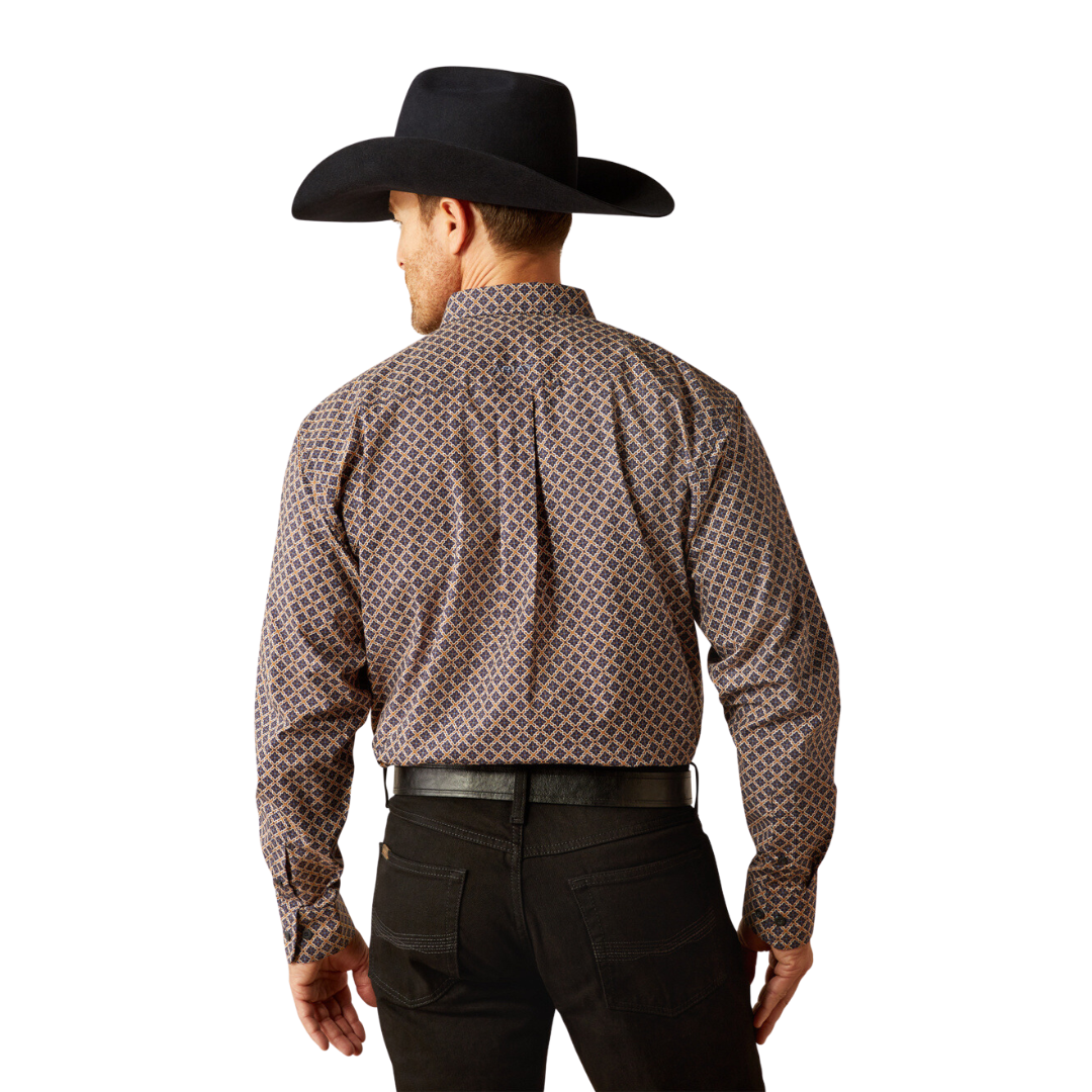 Ariat Men's Crawford Navy Shirt