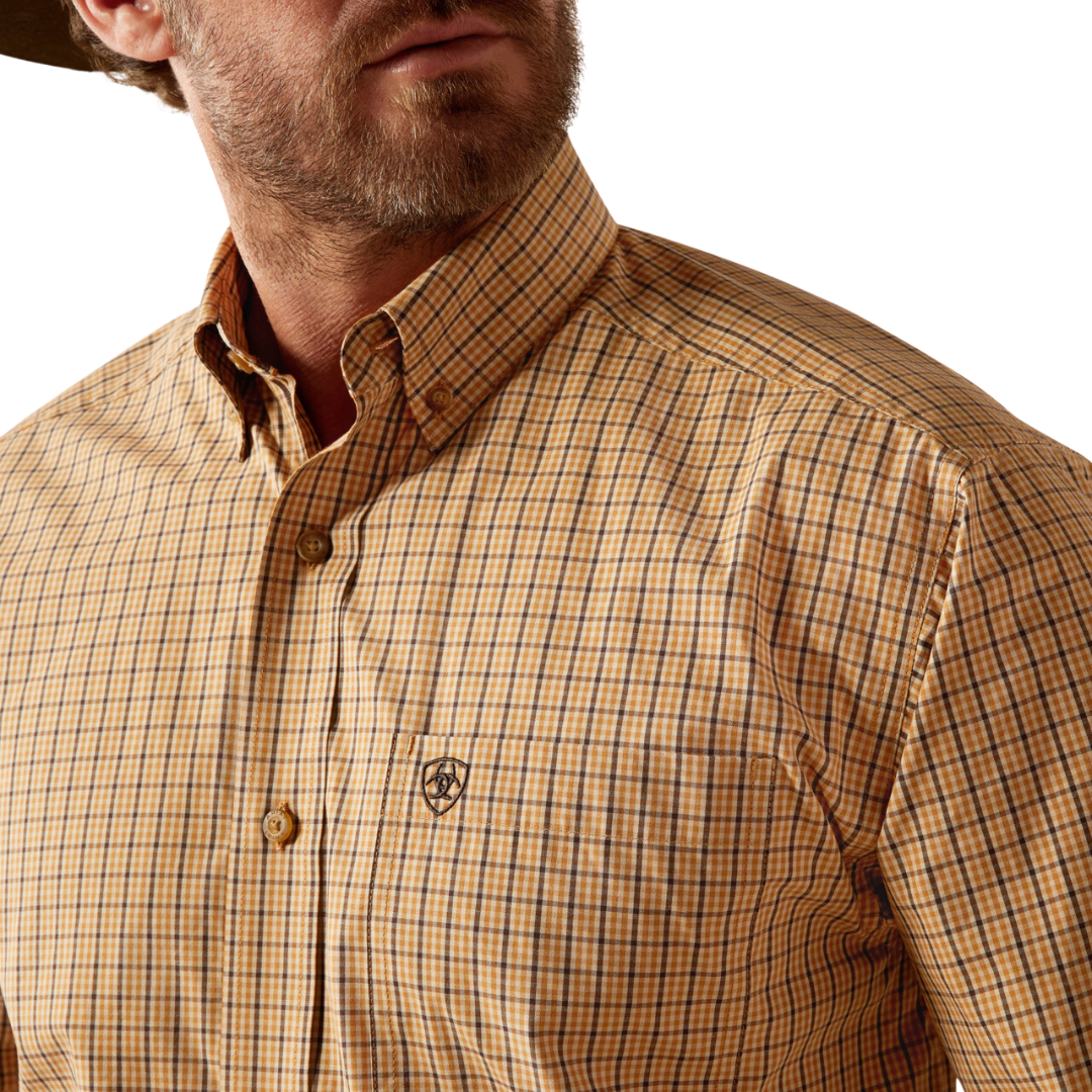 Ariat Men's Pro Cedar Gold Shirt