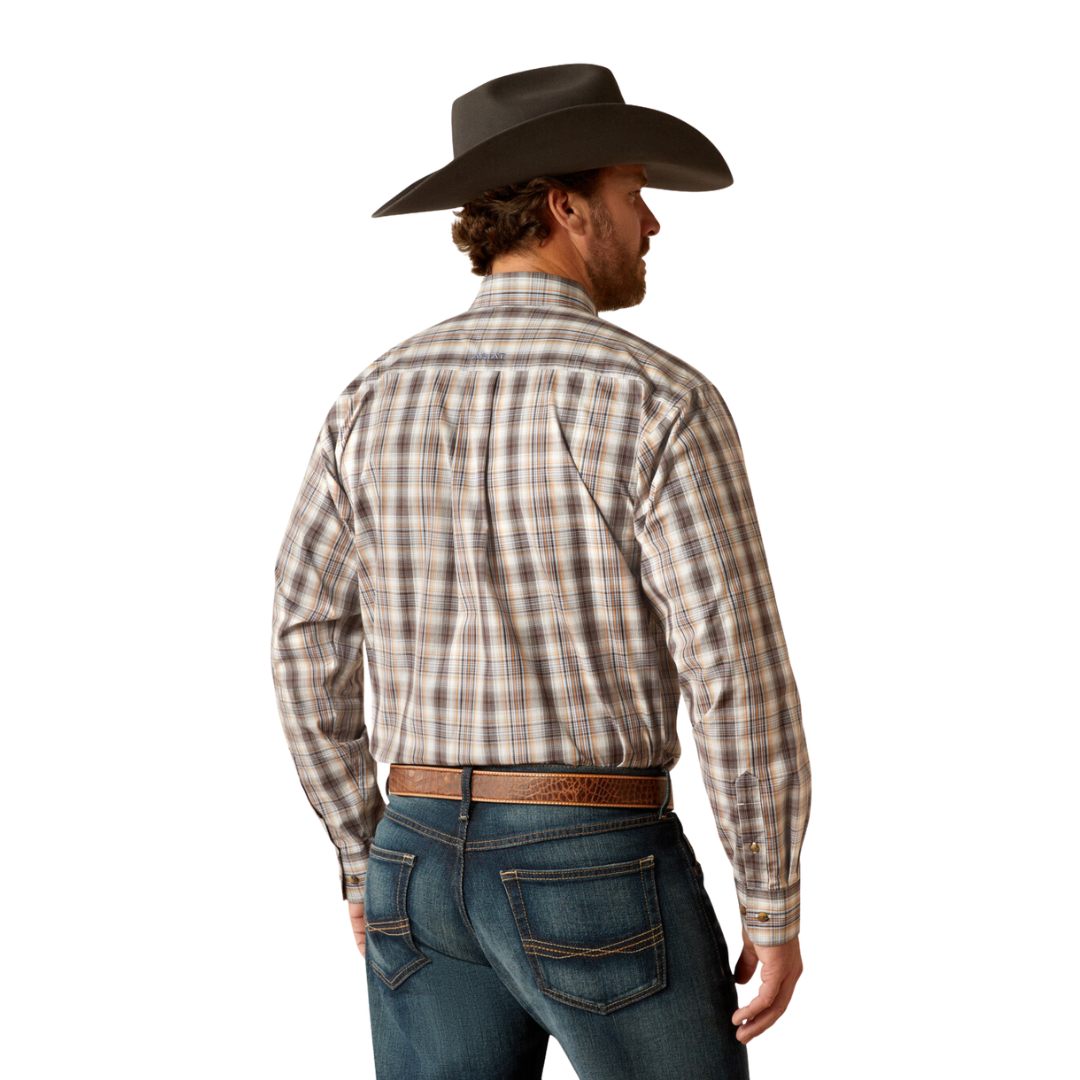 Ariat Men's Pro Casen Brown Shirt
