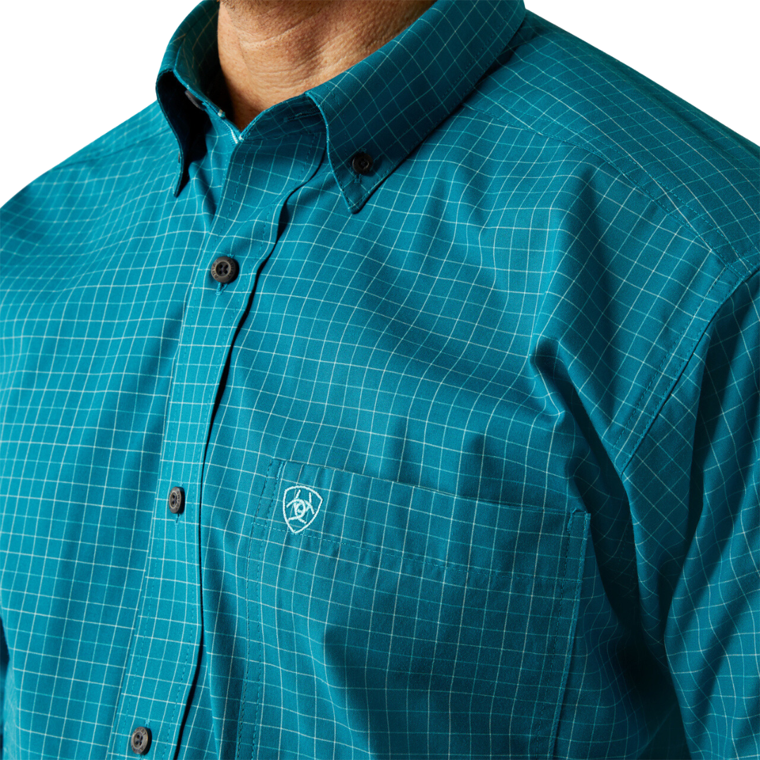 Ariat Men's Pro Porter Dark Teal Shirt