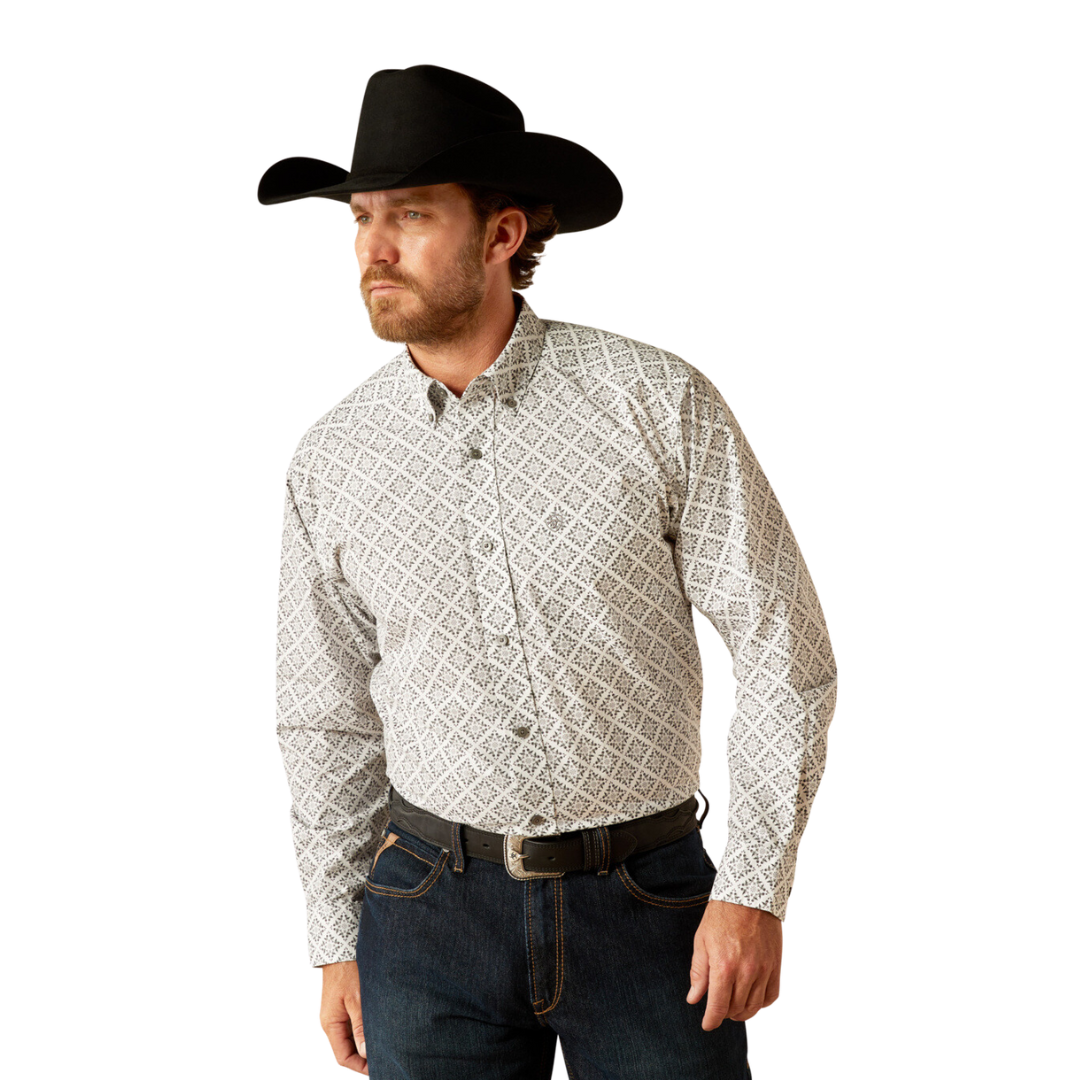 Ariat Men's Jagger White Shirt
