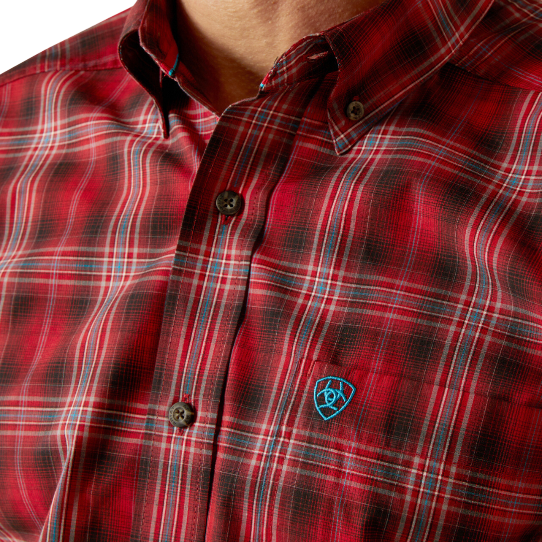 Ariat Men's Pro Jude Red Shirt