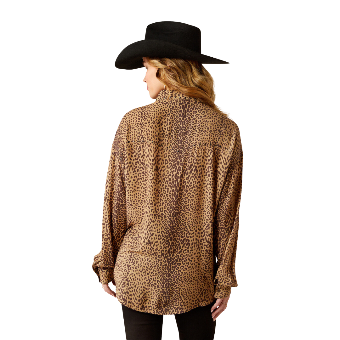 Ariat Women's Relaxed Leopard Mole Leopard Print