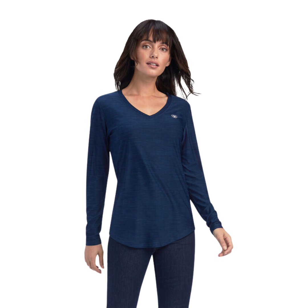 Ariat Women's Laguna Top Navy Shirt