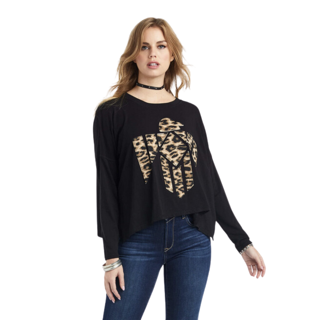 Ariat Women's Jungle Queen Black Shirt