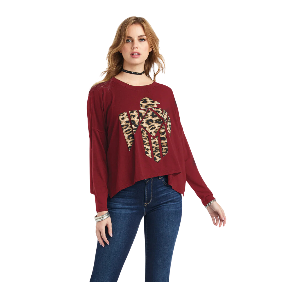 Ariat Women's Jungle Queen Top Rubaiyat Shirt