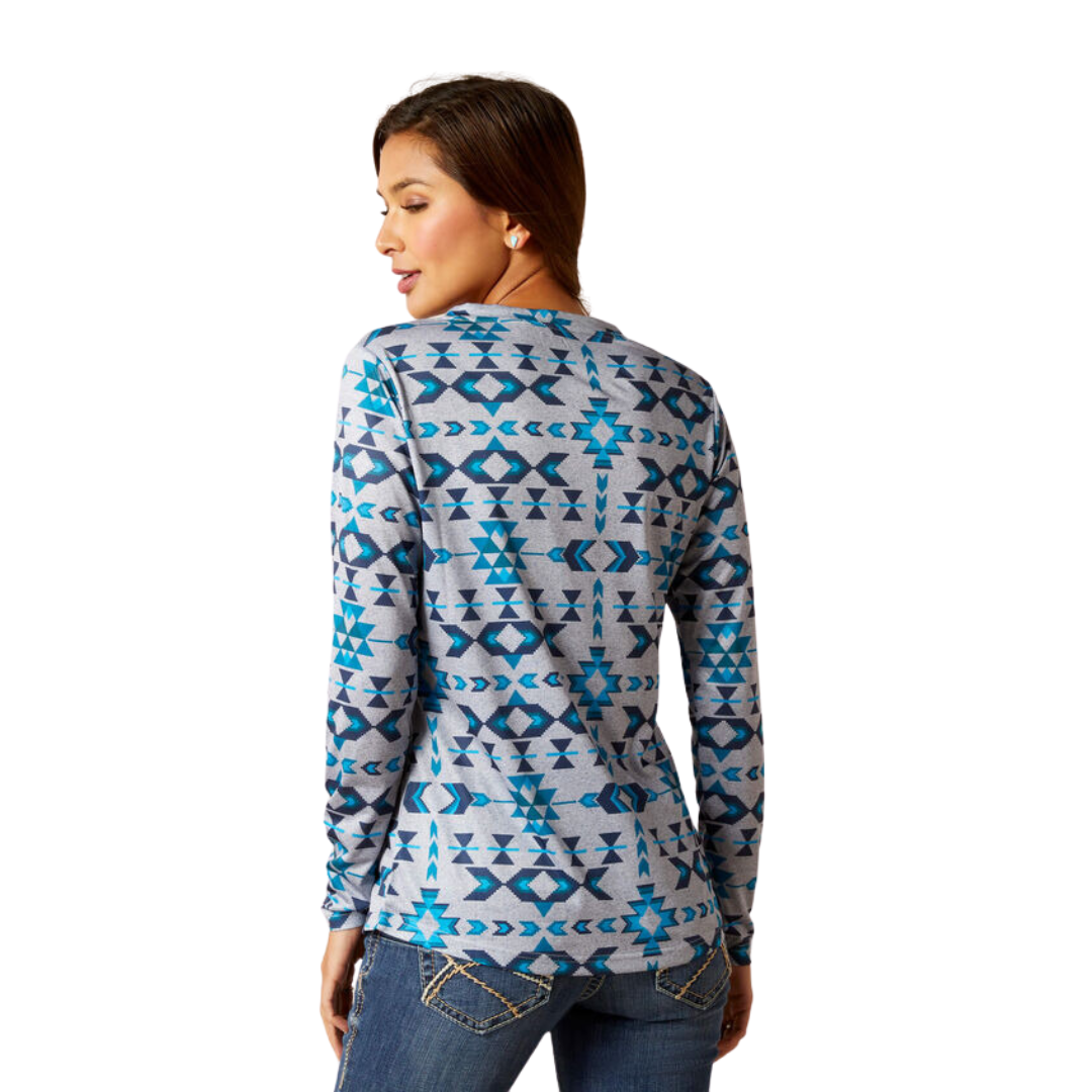 Ariat Women's Laguna Top Riverton Print Shirt