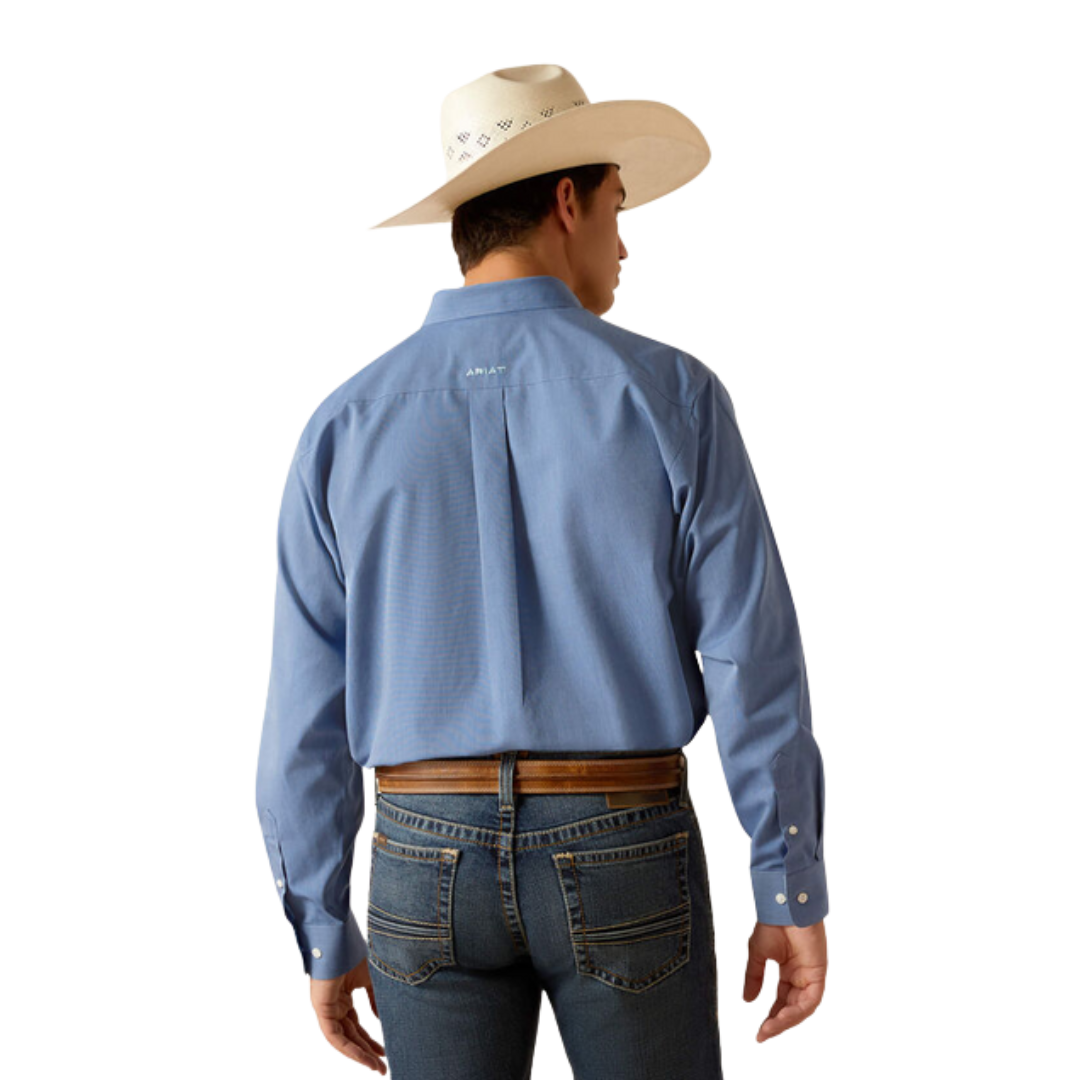 Ariat Men's Solid Pinpoint Oxford Shirt