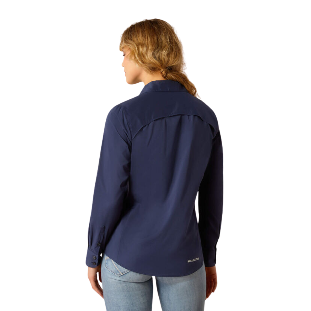 Ariat Women's Venttek Stretch Black Iris Shirt