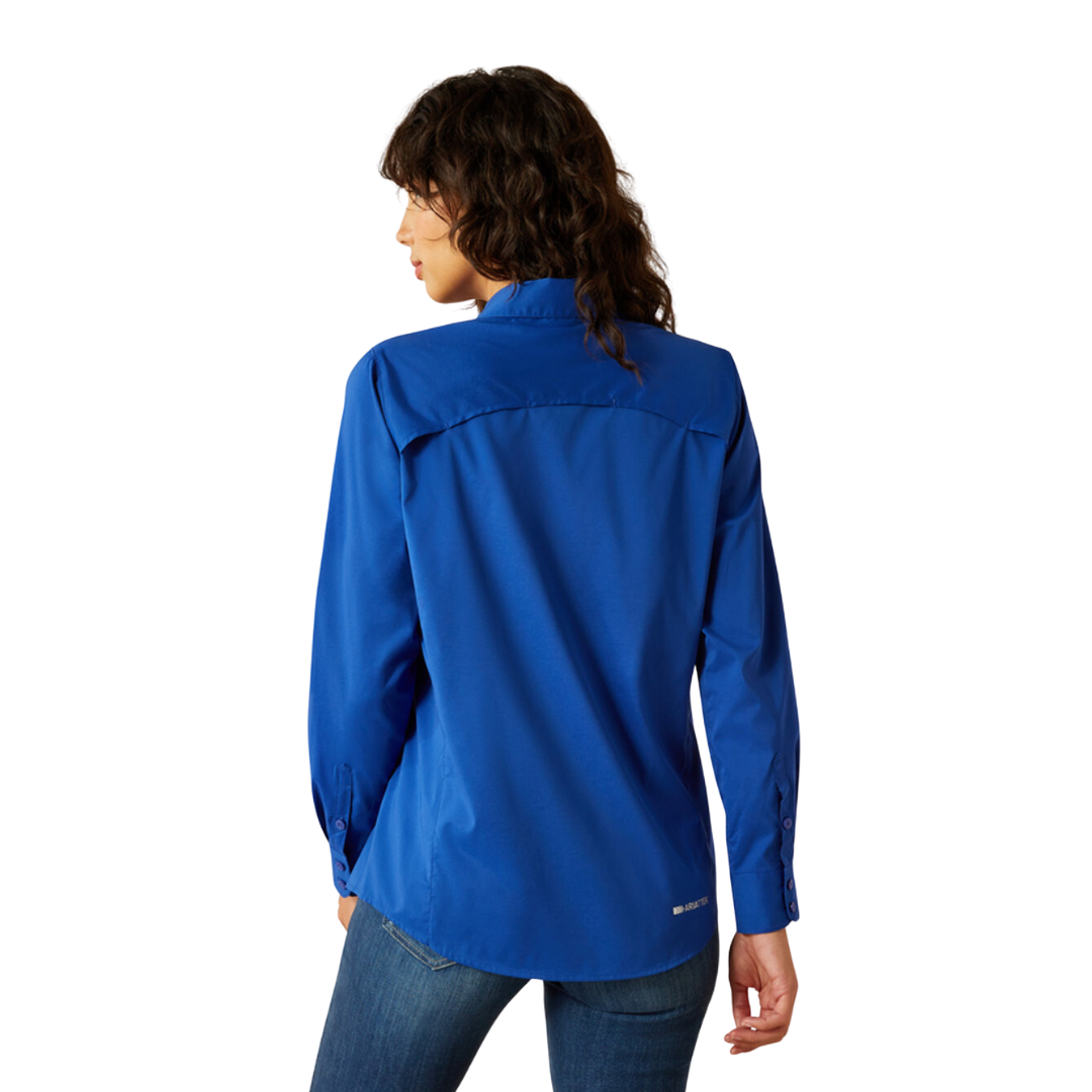 Ariat Women's Venttek Mazarine Blue Shirt