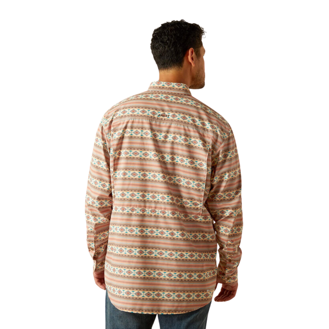Ariat Men's Outbound Classic Fit Baked Clay Shirt