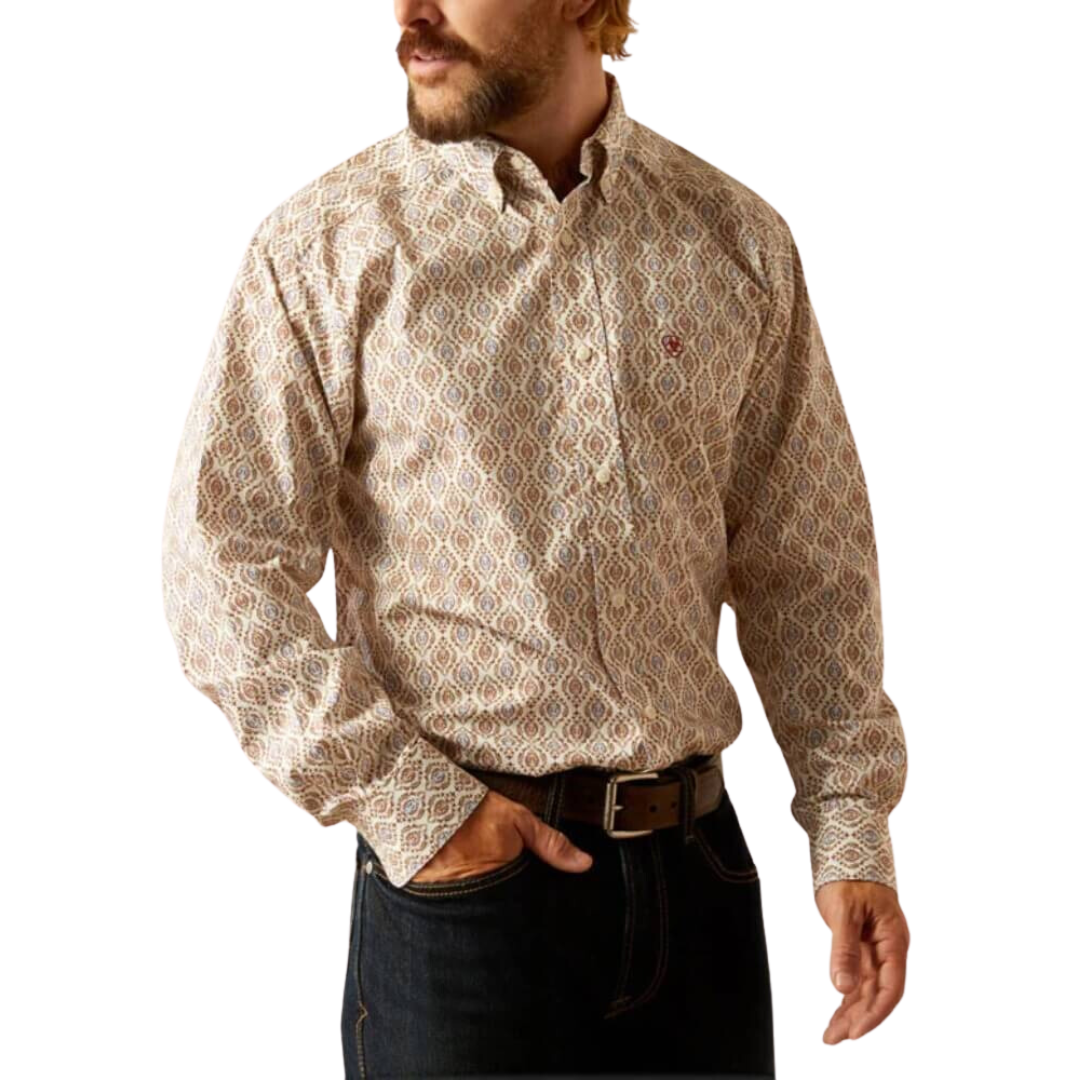 Ariat Men's Greely Brick Tan Shirt