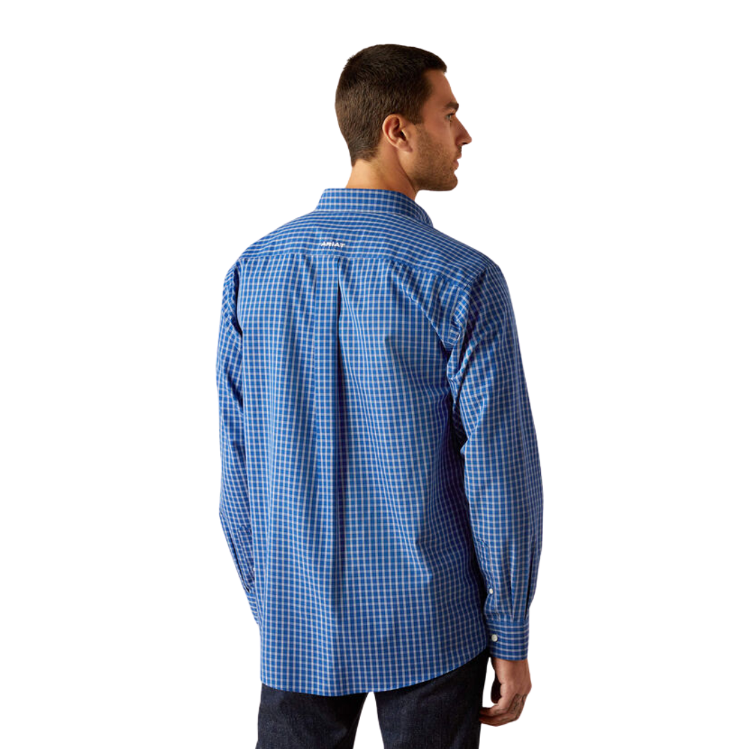Ariat Men's Wrinkle Free Blair Classic Navy Shirt