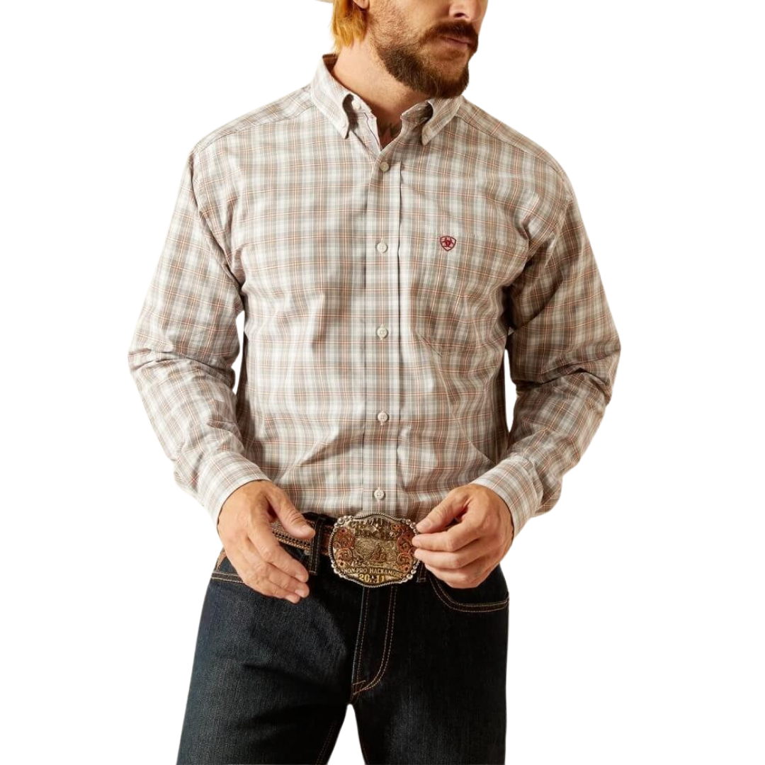 Ariat Men's Pro Series Grey Shirt