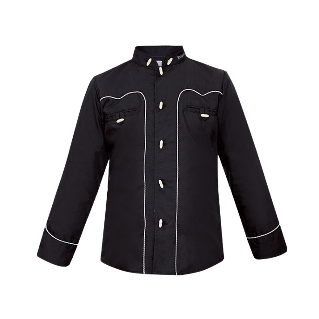 Ranger's Youth Boy's Long Sleeve Black Shirt