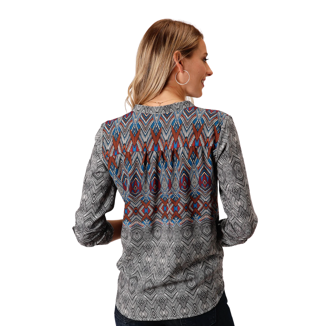 Roper Women's Studio West Multicolor Blouse