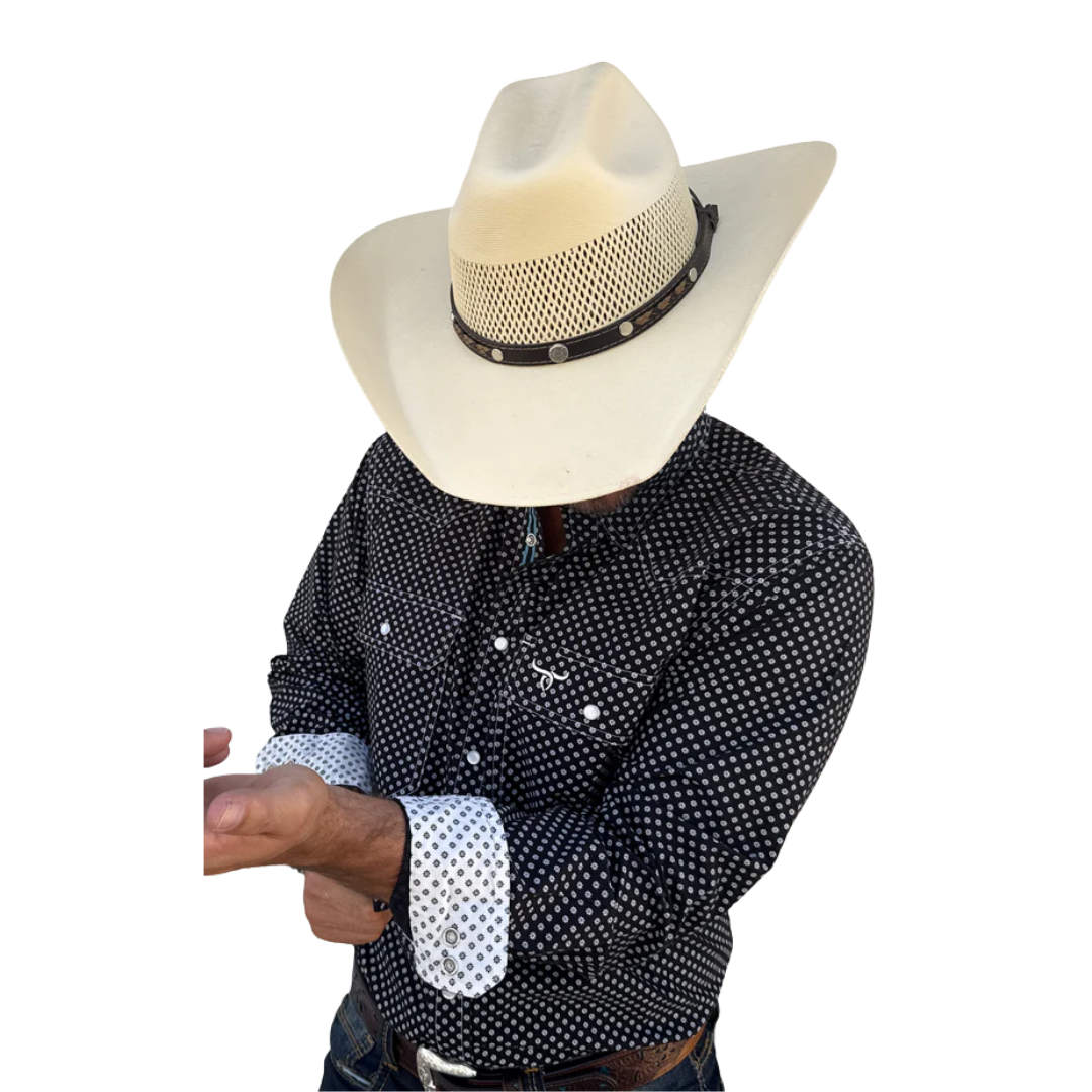 Drover Men's Signature Sidewinder Stampede Shirt - Big & Tall
