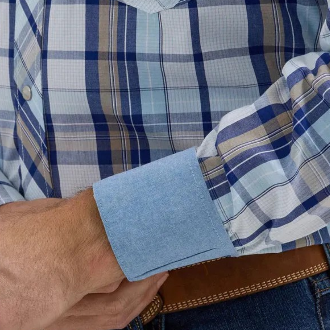 Wrangler Men's 20X Advanced Snap Multicolor Shirt